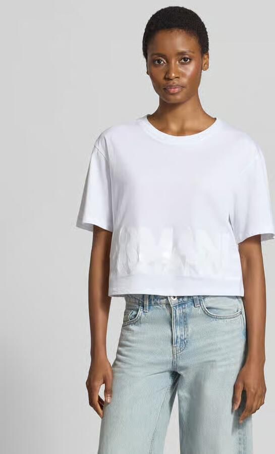 Armani Exchange t-shirt met pailletten - Foto 2