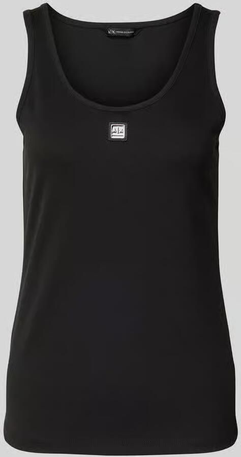Armani Exchange Top met labelpatch - Foto 2
