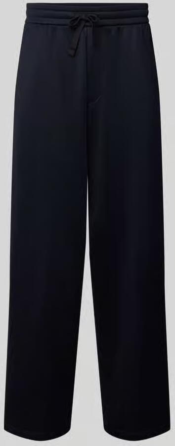 Armani Exchange wide fit sweatbroek met elastische band