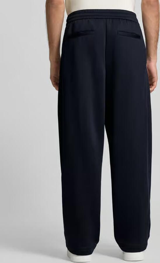Armani Exchange wide fit sweatbroek met elastische band - Foto 3
