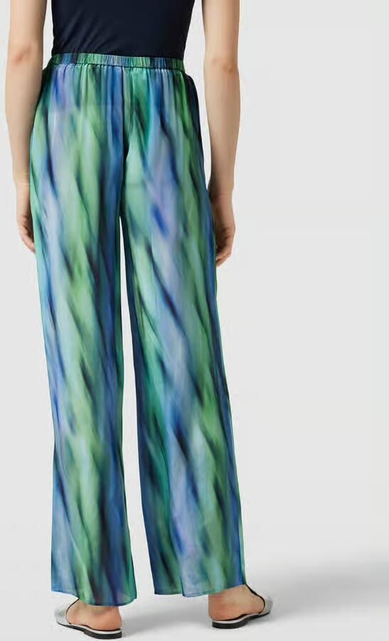 Armani Exchange Fantasia Hoge Taille Broek Multicolor Dames