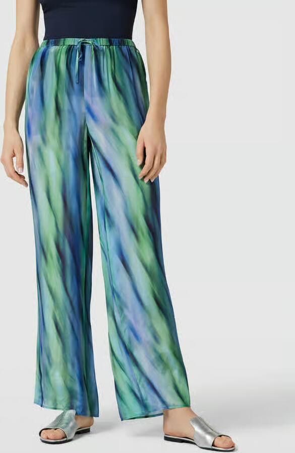 Armani Exchange Fantasia Hoge Taille Broek Multicolor Dames - Foto 2
