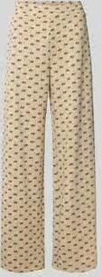 Armani Exchange Wide leg sweatpants van katoenmix