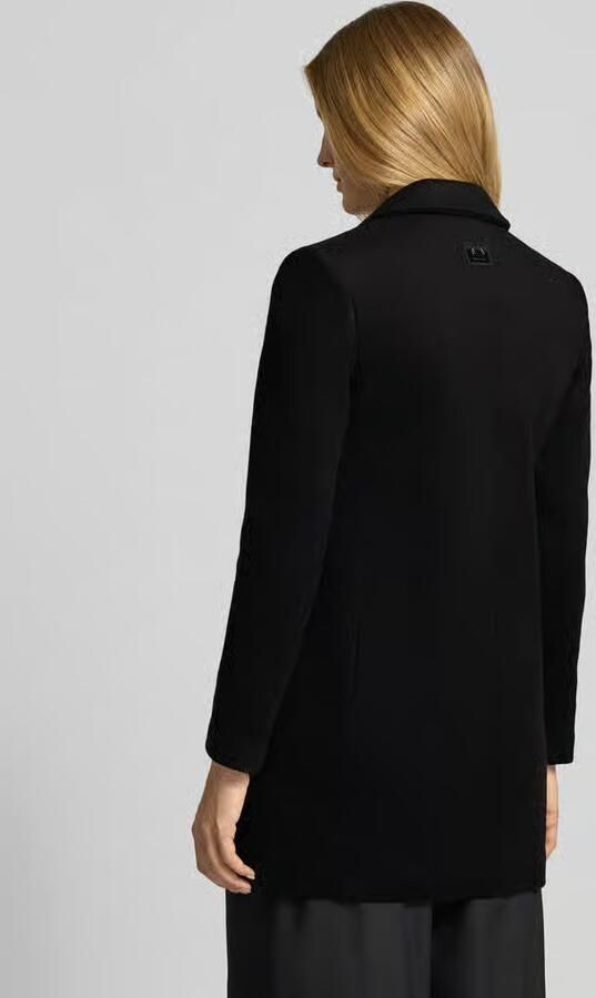 Armani Exchange Wollen jas met reverskraag