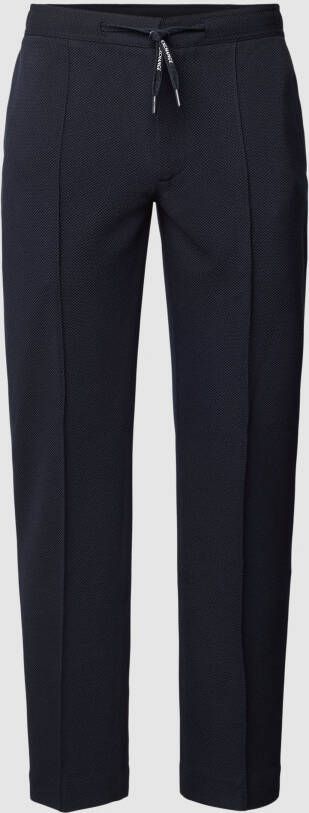 Armani Exchange Slim-fit Trousers Blauw Heren