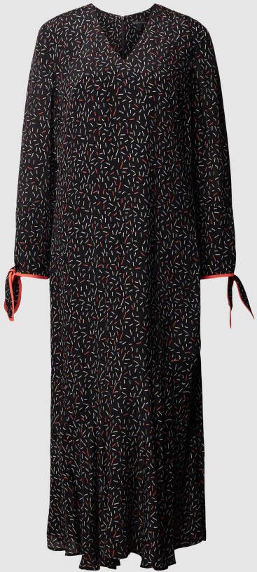 Armani Exchange Midi-jurk met all-over motief