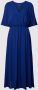 Armani Exchange Midi-jurk van viscose met plooien - Thumbnail 1