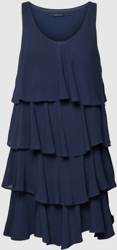 Armani Exchange Mini-jurk in laagjeslook