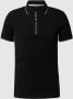 Armani Exchange Polo Shirt Katoen Elastaan Mix Black Heren - Thumbnail 1