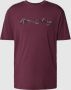 Armani Exchange Regular fit T-shirt met labelstitching - Thumbnail 2