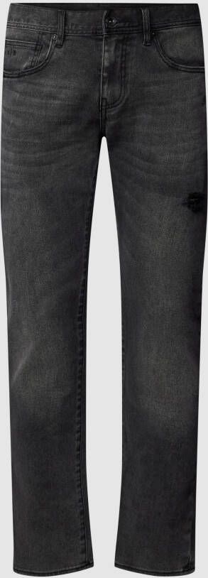 Armani Exchange Slim fit jeans met logostitching