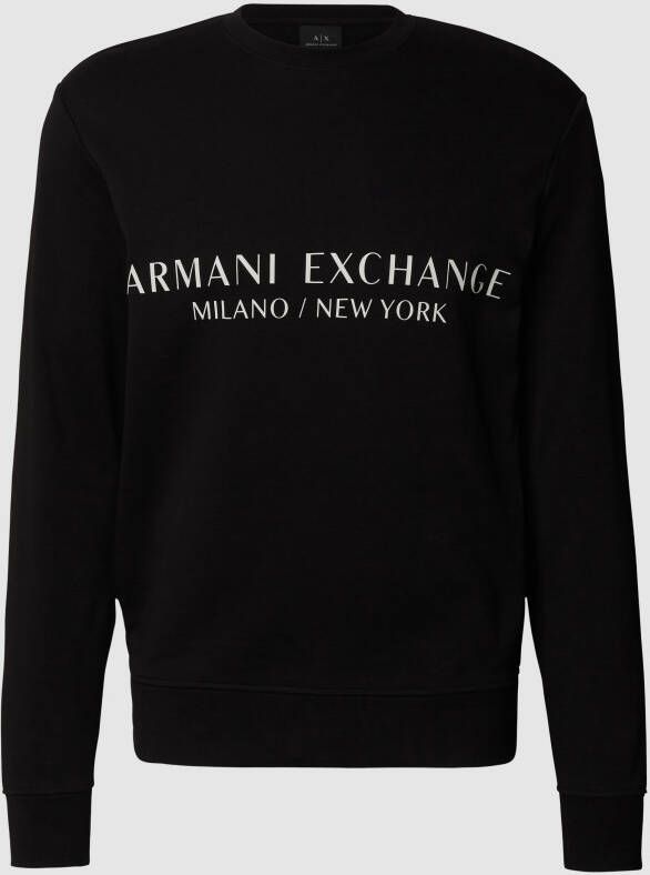 Armani Exchange Sweatshirts ; Hoodies Zwart Heren