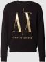 Armani Exchange Sweatshirt met labelstitching met statement - Thumbnail 1