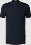 Armani Exchange Klassieke Polo Shirt Blauw Heren - Thumbnail 1