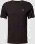 Armani Exchange Zwarte T-shirts en Polos met Logo Patch Black Heren - Thumbnail 1