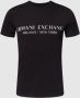 Armani Exchange Iconisch Katoenen T-shirt Blauw Slim Fit Blue Heren - Thumbnail 1