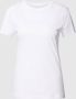 Armani Exchange Geborduurd Logo Katoenen T-Shirt White Dames - Thumbnail 2