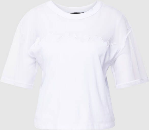 Armani Exchange T-shirt met logostitching