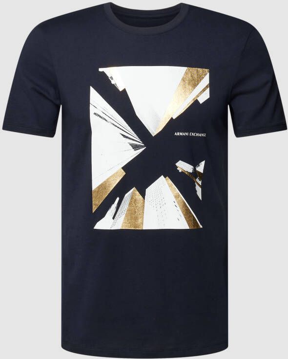 Armani Exchange T-Shirt 3Rzthq Zjbyz Zwart Heren