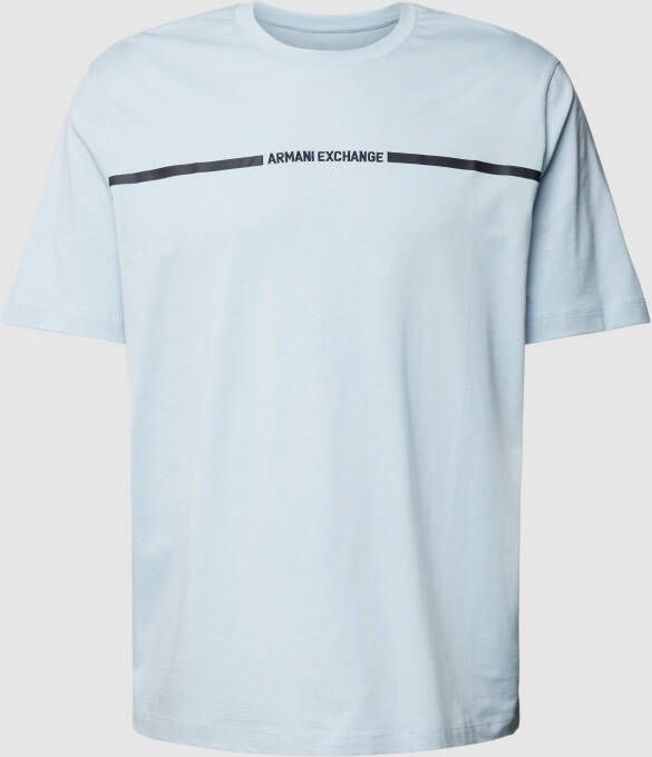 Armani Exchange T-shirt met ronde hals