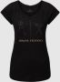 Armani Exchange T-shirt met strass-steentjes - Thumbnail 1
