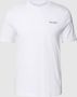 Armani Exchange Witte Logo Lettering Korte Mouw T-shirt White Heren - Thumbnail 1