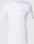 Armani Exchange Witte T-shirts en Polos met Micrologo White Heren - Thumbnail 2