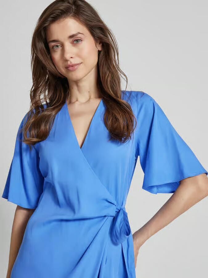 ARMEDANGELS Knielange jurk met strikceintuur model 'NATAALE'