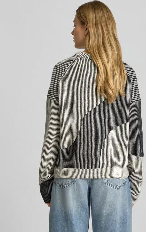 ARMEDANGELS Loose fit gebreide pullover van een mix van wol en katoen model 'MAYRAA VANISE'