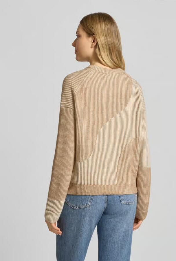 ARMEDANGELS Loose fit gebreide pullover van een mix van wol en katoen model 'MAYRAA VANISE'