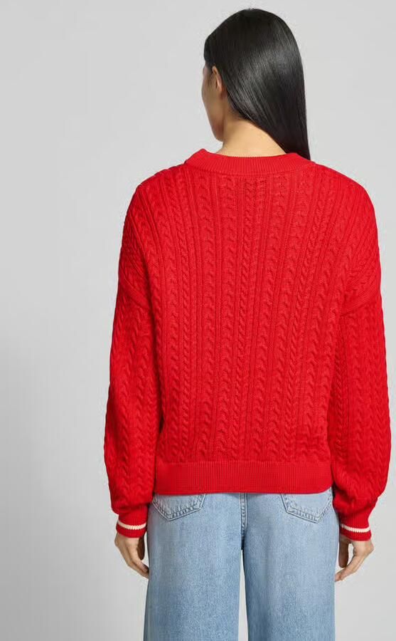 ARMEDANGELS Loose fit gebreide pullover van puur biologisch katoen model 'CAARLOA CABLE'