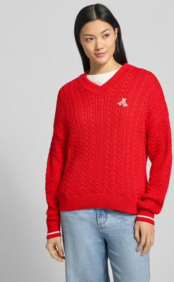 ARMEDANGELS Loose fit gebreide pullover van puur biologisch katoen model 'CAARLOA CABLE' - Foto 2