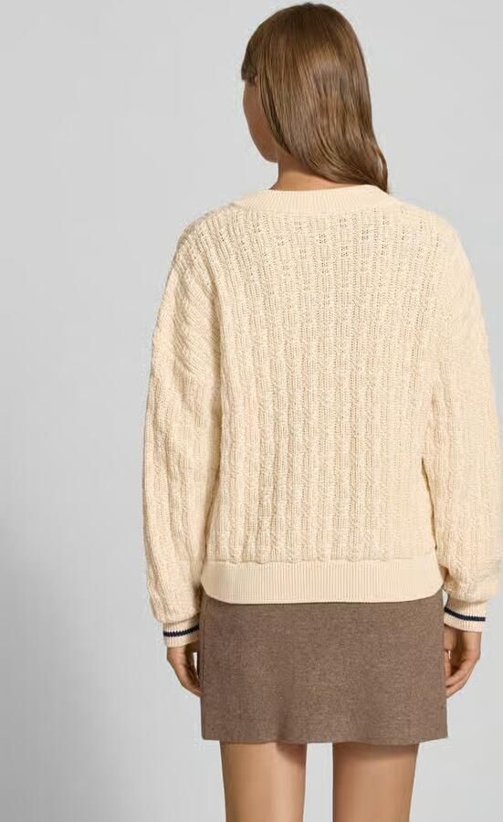 ARMEDANGELS Loose fit gebreide pullover van puur katoen model 'CAARLAS STRUCTURE'
