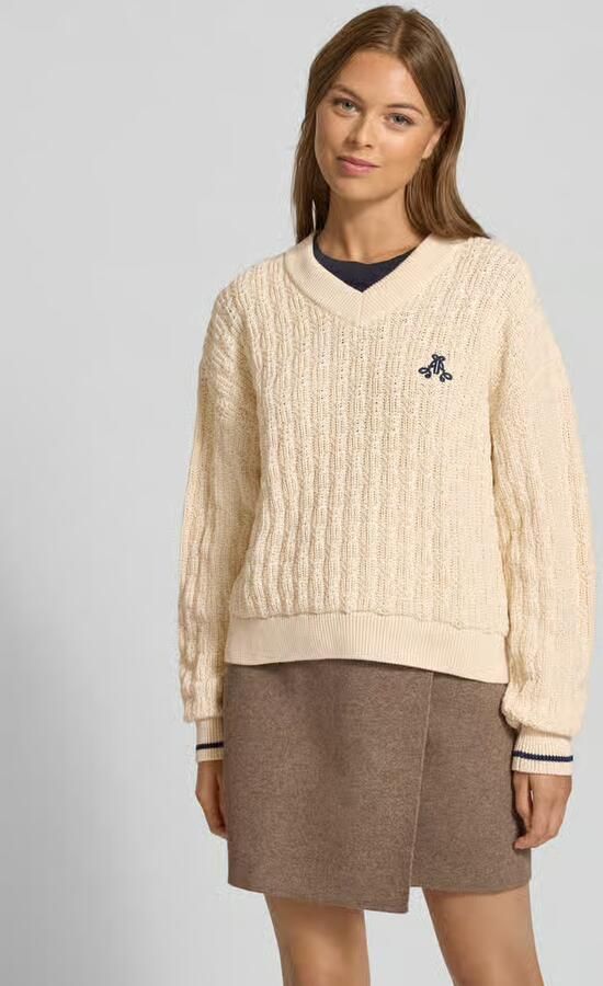ARMEDANGELS Loose fit gebreide pullover van puur katoen model 'CAARLAS STRUCTURE' - Foto 2