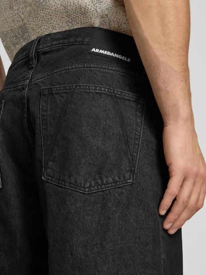 ARMEDANGELS loose fit korte jeans van katoenmix model 'BAGGY'
