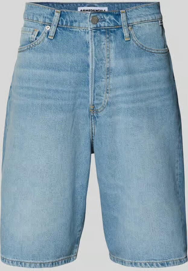 ARMEDANGELS loose fit korte jeans van mix van katoen en lyocell model 'BAGGY HEMP BLEND' - Foto 2