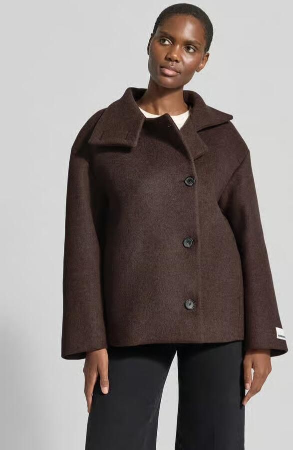 ARMEDANGELS Loose fit lange jas van wol model 'MAJELAA WOOL' - Foto 2