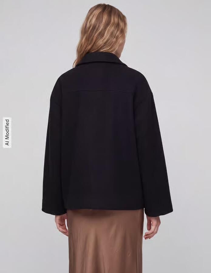 ARMEDANGELS Loose fit lange jas van wol model 'MAJELAA WOOL' - Foto 2