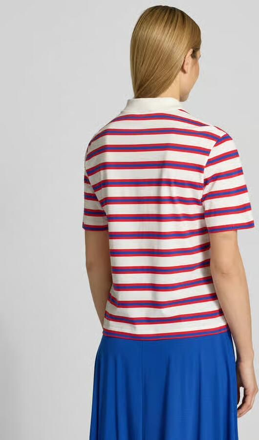 ARMEDANGELS Loose fit Poloshirt van puur Katoen Model 'STRIPE POLO' - Foto 3