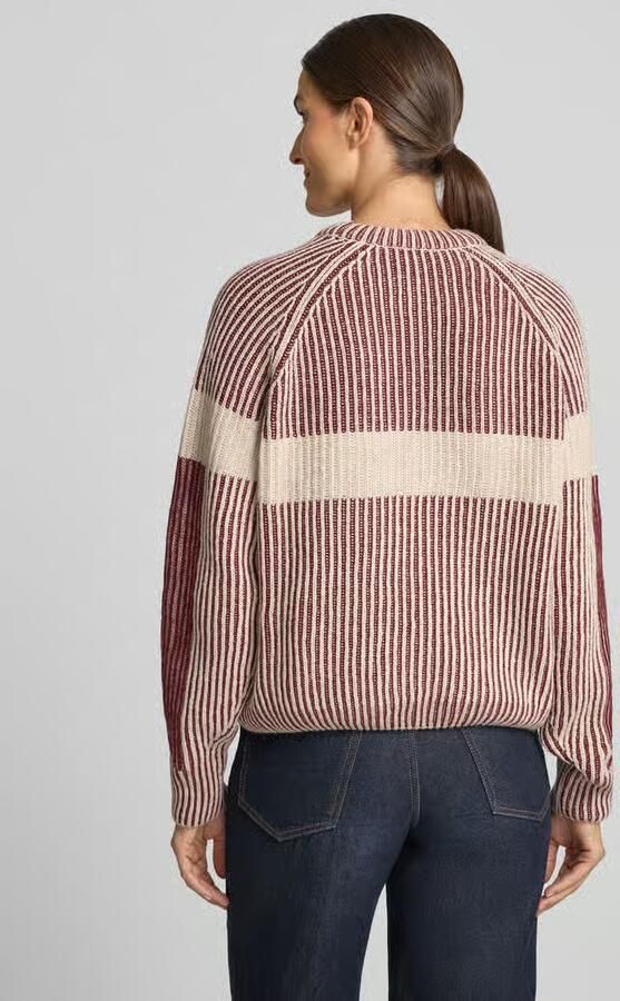 ARMEDANGELS Loose fit pullover van wolmix model 'RIB ARTWORK KNIT' - Foto 3