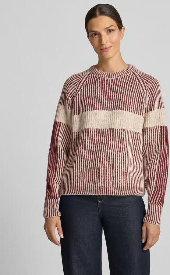 ARMEDANGELS Loose fit pullover van wolmix model 'RIB ARTWORK KNIT' - Foto 2