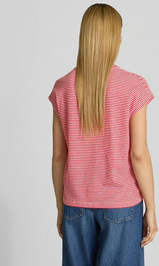 ARMEDANGELS Loose fit T-shirt van pure katoen Model 'SLUB JERSEY STRIPE'