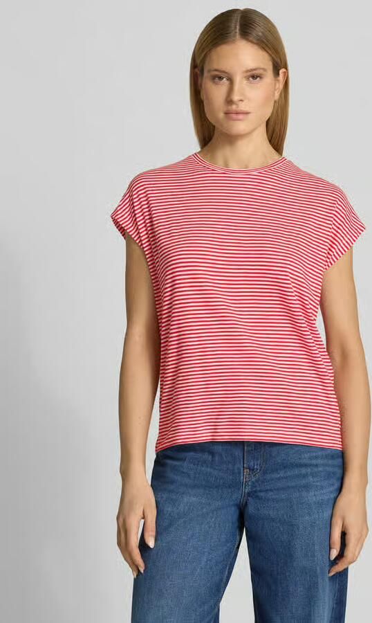 ARMEDANGELS Loose fit T-shirt van pure katoen Model 'SLUB JERSEY STRIPE' - Foto 4