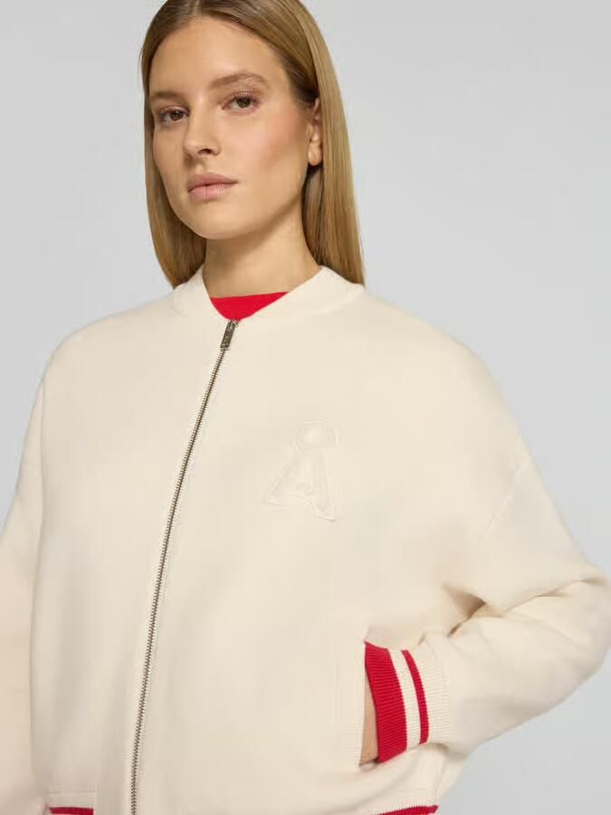 ARMEDANGELS Oversized bomberjack van katoenmix met wol Model 'ICONIC A'