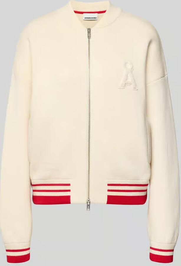 ARMEDANGELS Oversized bomberjack van katoenmix met wol Model 'ICONIC A' - Foto 2