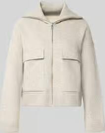 ARMEDANGELS oversized bomberjack van katoenmix model 'COTTON-WOOL KNIT'