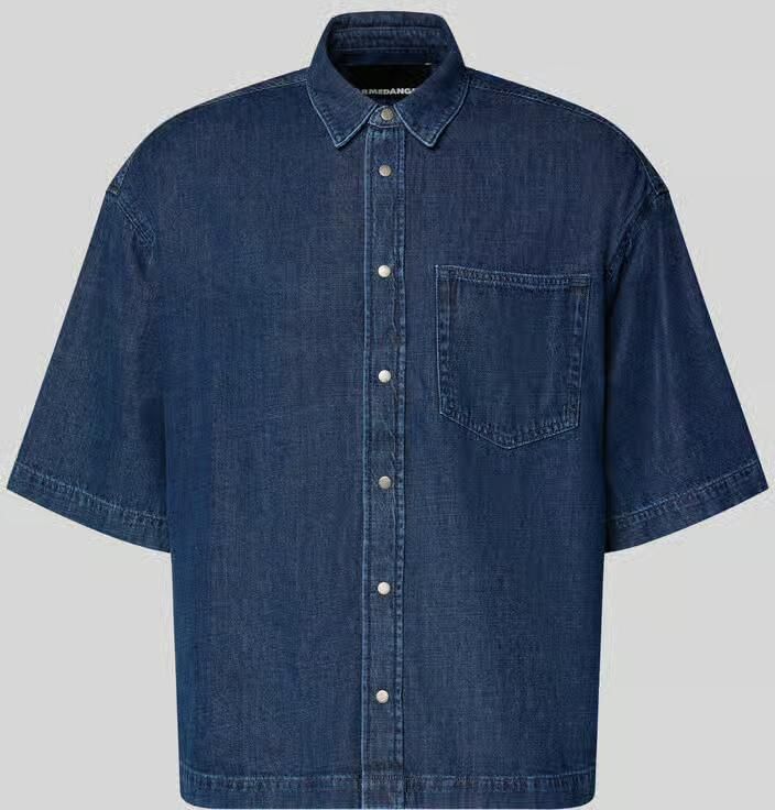 ARMEDANGELS Oversized jeanshemd van mix van katoen en lyocell - Foto 2