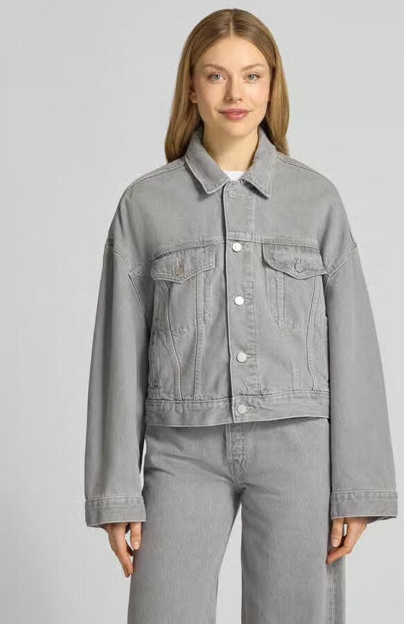 ARMEDANGELS Oversized jeansjack van mix van katoen en lyocell model 'PAASITHE' - Foto 2