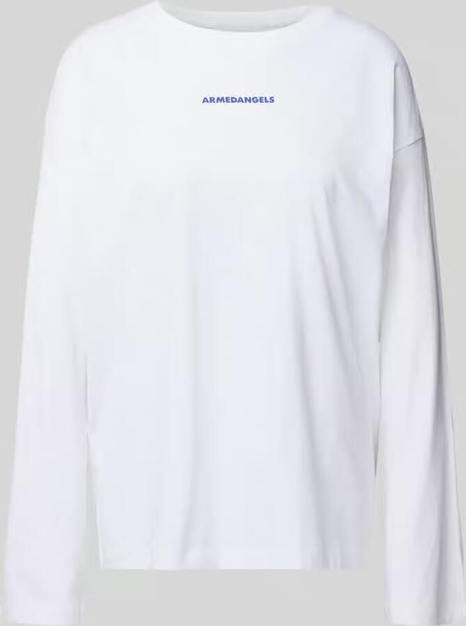 ARMEDANGELS Oversized Shirt met lange mouwen van zuiver Katoen Model 'FIETAA SMILE'
