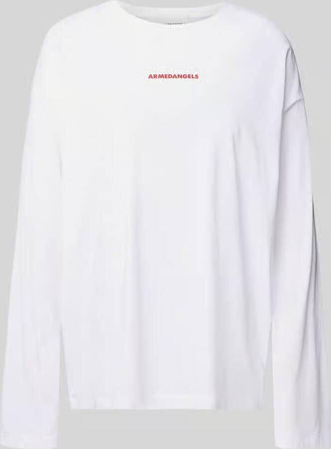 ARMEDANGELS Oversized Shirt met lange mouwen van zuiver Katoen Model 'FIETAA SMILE'
